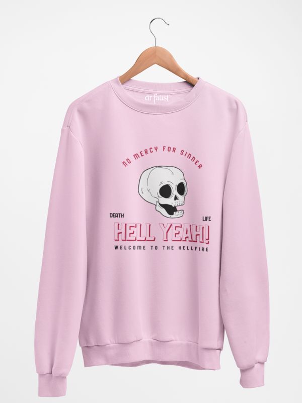 No Mercy Pink Unisex Sweatshirt